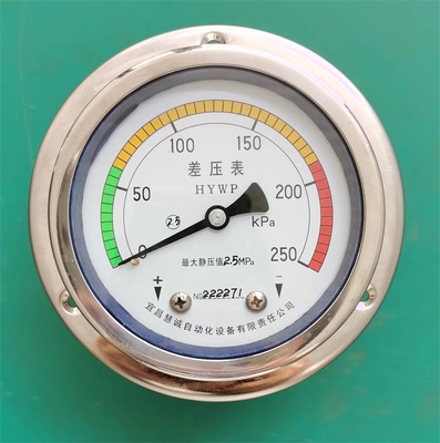 (隔膜）差压表，差压计